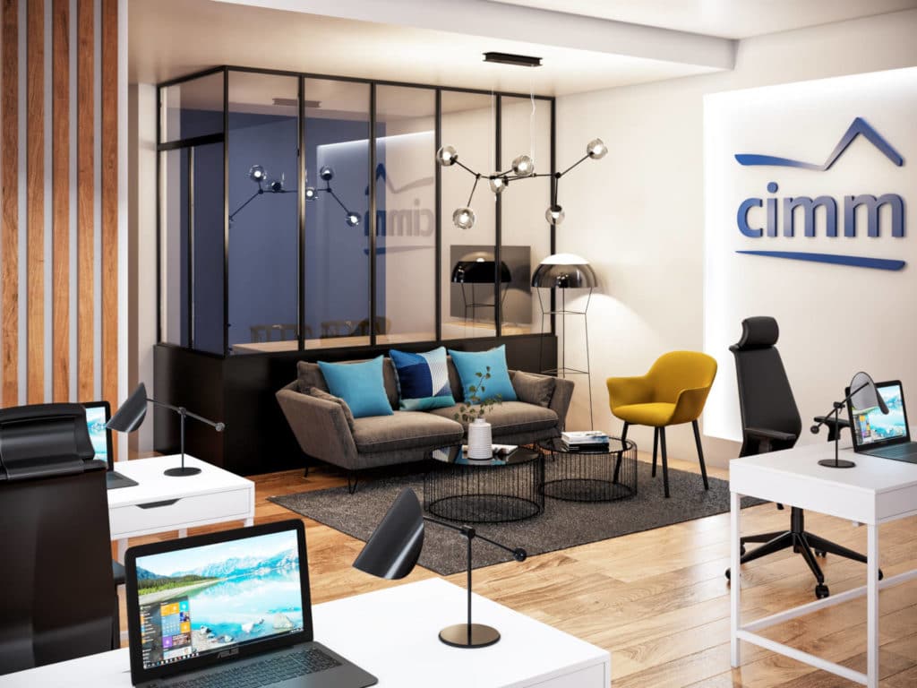 Illustration de CIMM IMMOBILIER PEIPIN